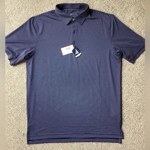 Johnnie O - Mens Shirt - Navy Striped - NEW with Tags